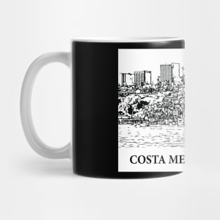 Costa Mesa California Mug